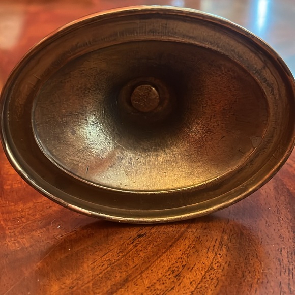 Vintage brass taper candlestick holder. - Picture 6 of 7